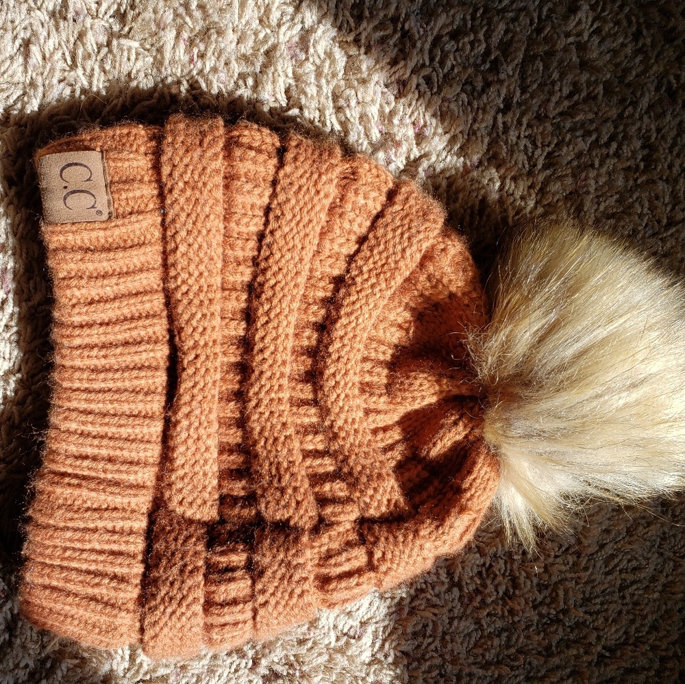 2 Pieces of Headwear.. CC Beanie and Ear Warmer